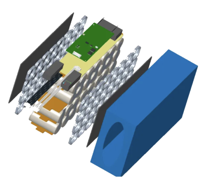 12S2P 21700 lithium-ion battery pack