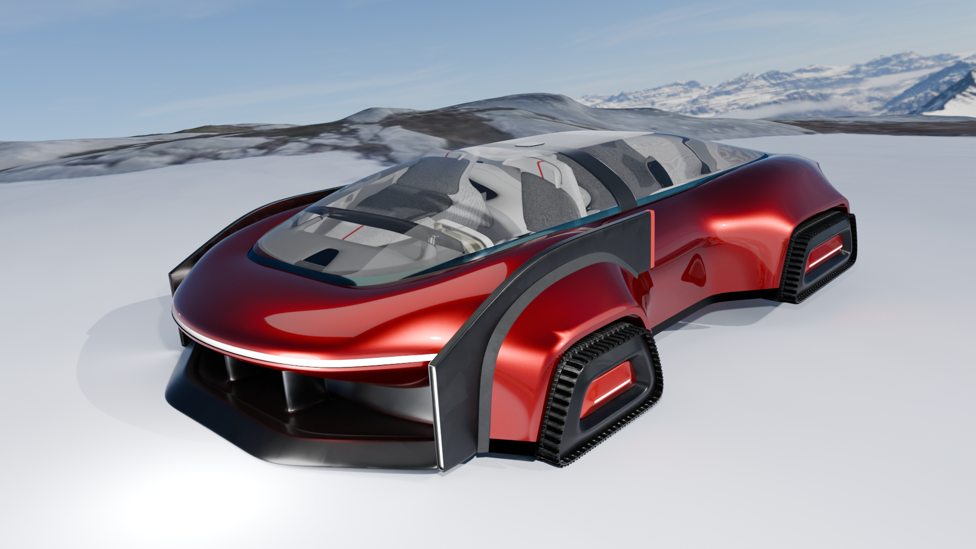 NIVIS in Alpine Red finish