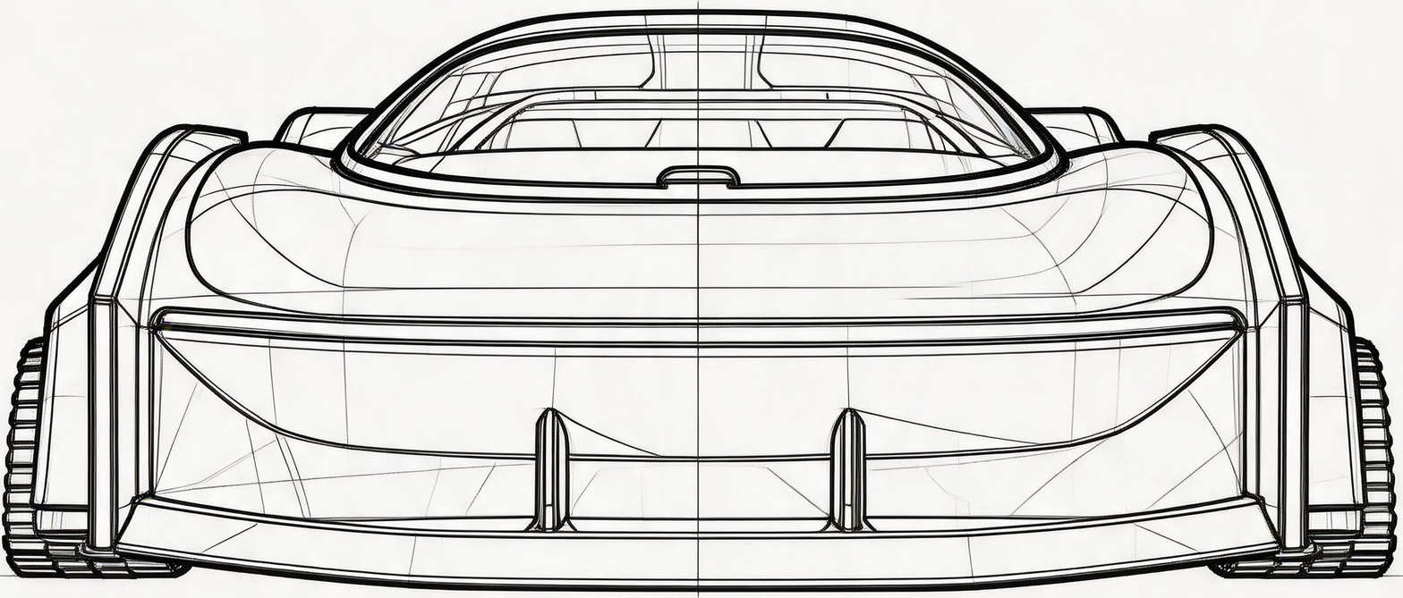 NIVIS front orthographic drawing
