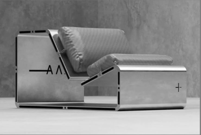 Red-on-black visual tension