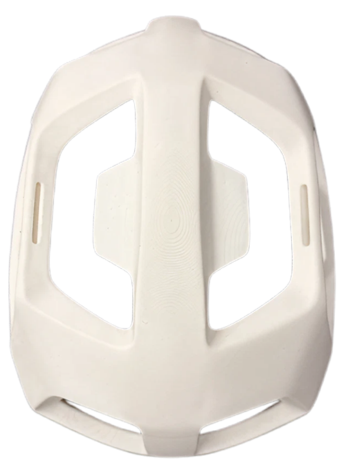 Front view — white physical mock-up